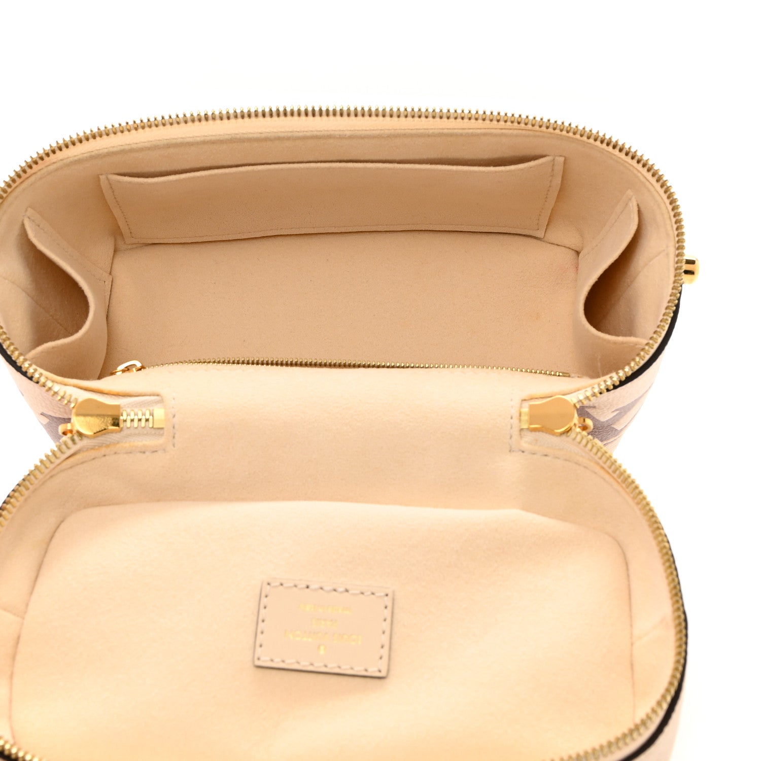 Louis Vuitton Empreinte Monogram Giant Vanity PM Creme Bois de Rose 5 of 9