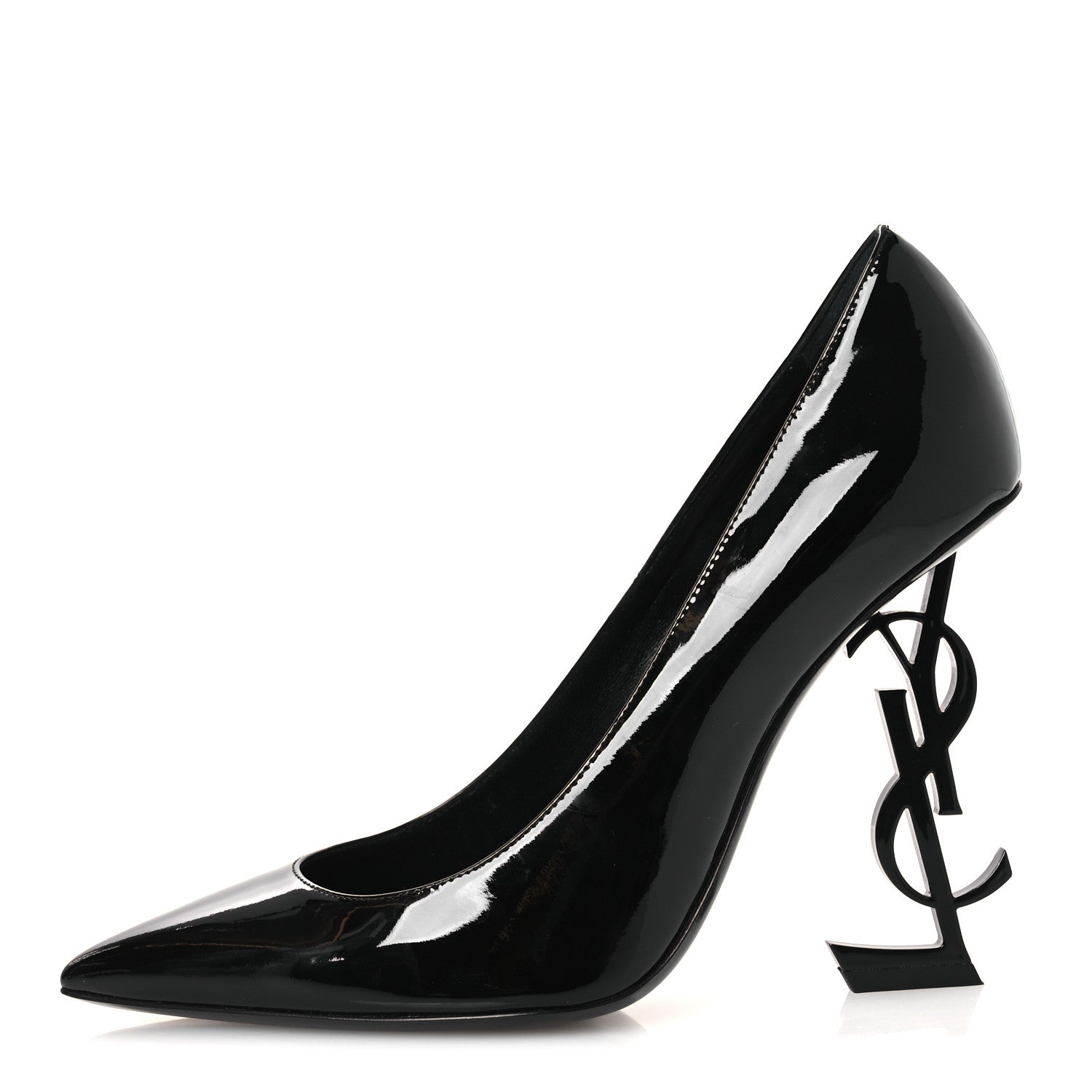 Saint Laurent Patent Opyum 110 Pumps 37 Black 1 of 11