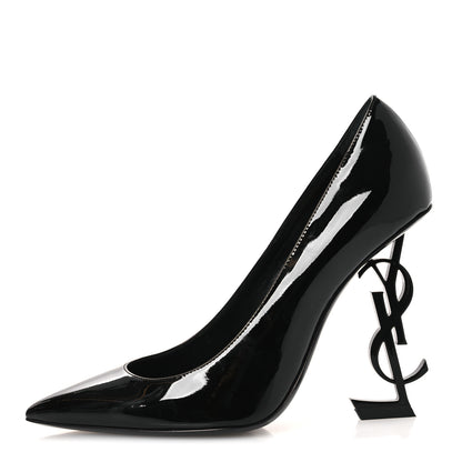 Saint Laurent Patent Opyum 110 Pumps 37 Black 1 of 11