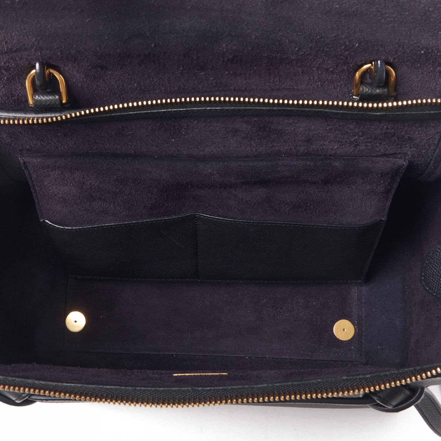 Celine Grained Calfskin Mini Belt Bag Black 5 of 9