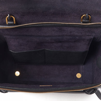 Celine Grained Calfskin Mini Belt Bag Black 5 of 9