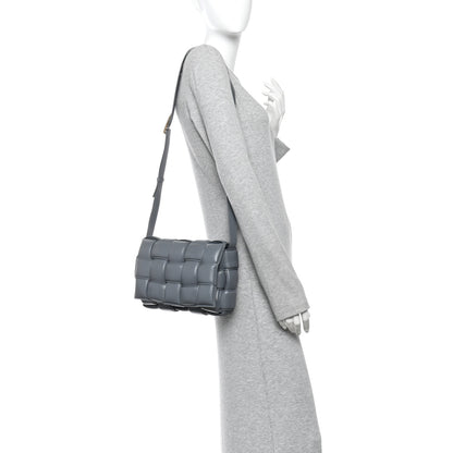 Bottega Veneta Nappa Maxi Intreccio Padded Cassette Crossbody Bag Thunder 2 of 10