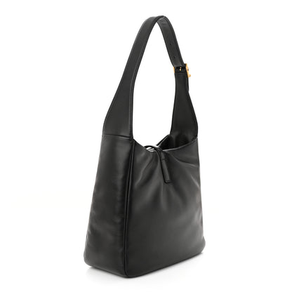Saint Laurent Padded Lambskin Small Le 5 A 7 Supple Hobo Black 3 of 10