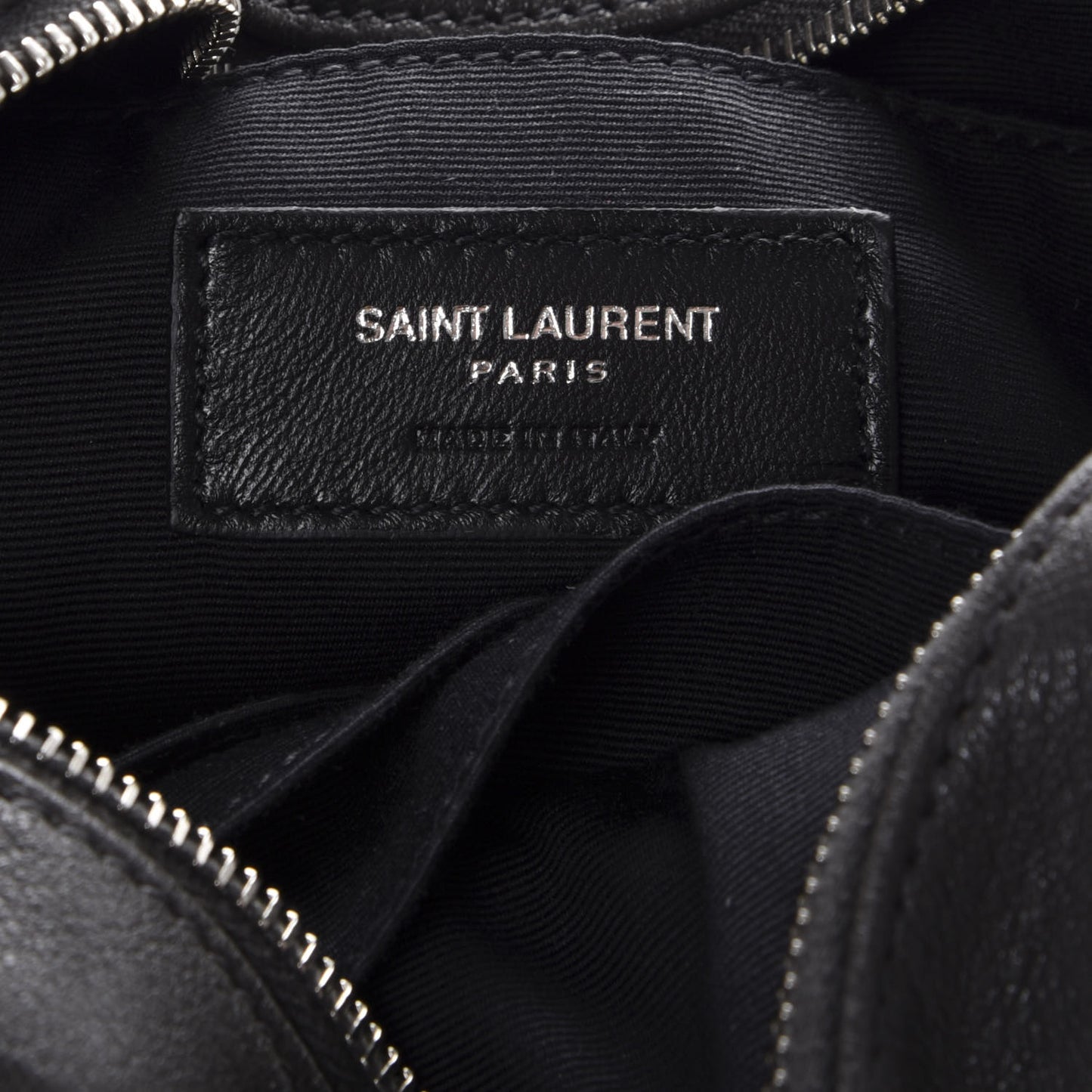 Lambskin Monogram Lou Belt Bag Asphalt