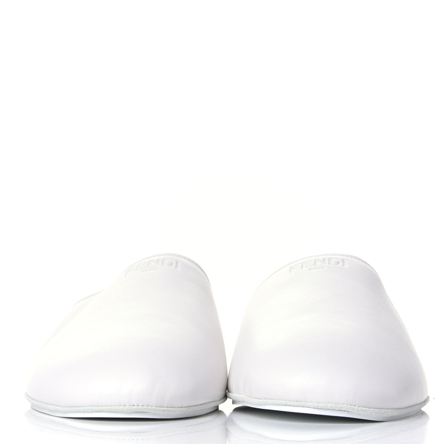 Nappa Mens Slippers 11 White