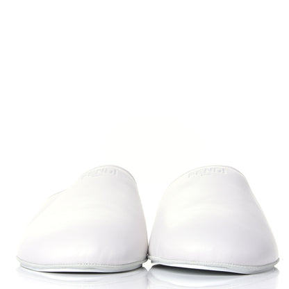 Fendi Nappa Mens Slippers 11 White 2 of 10