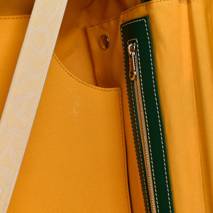Goyard Goyardine Bourget PM Green 12 of 15
