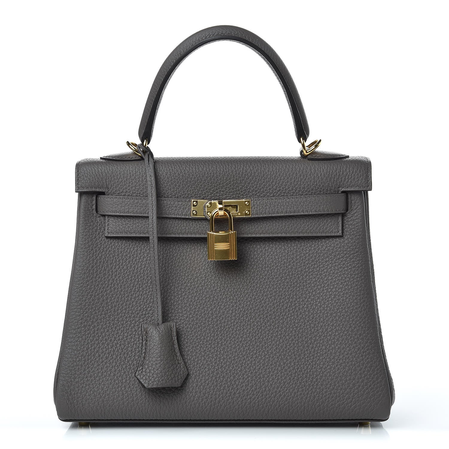 Hermes Togo Kelly Retourne 25 Etain 1 of 32