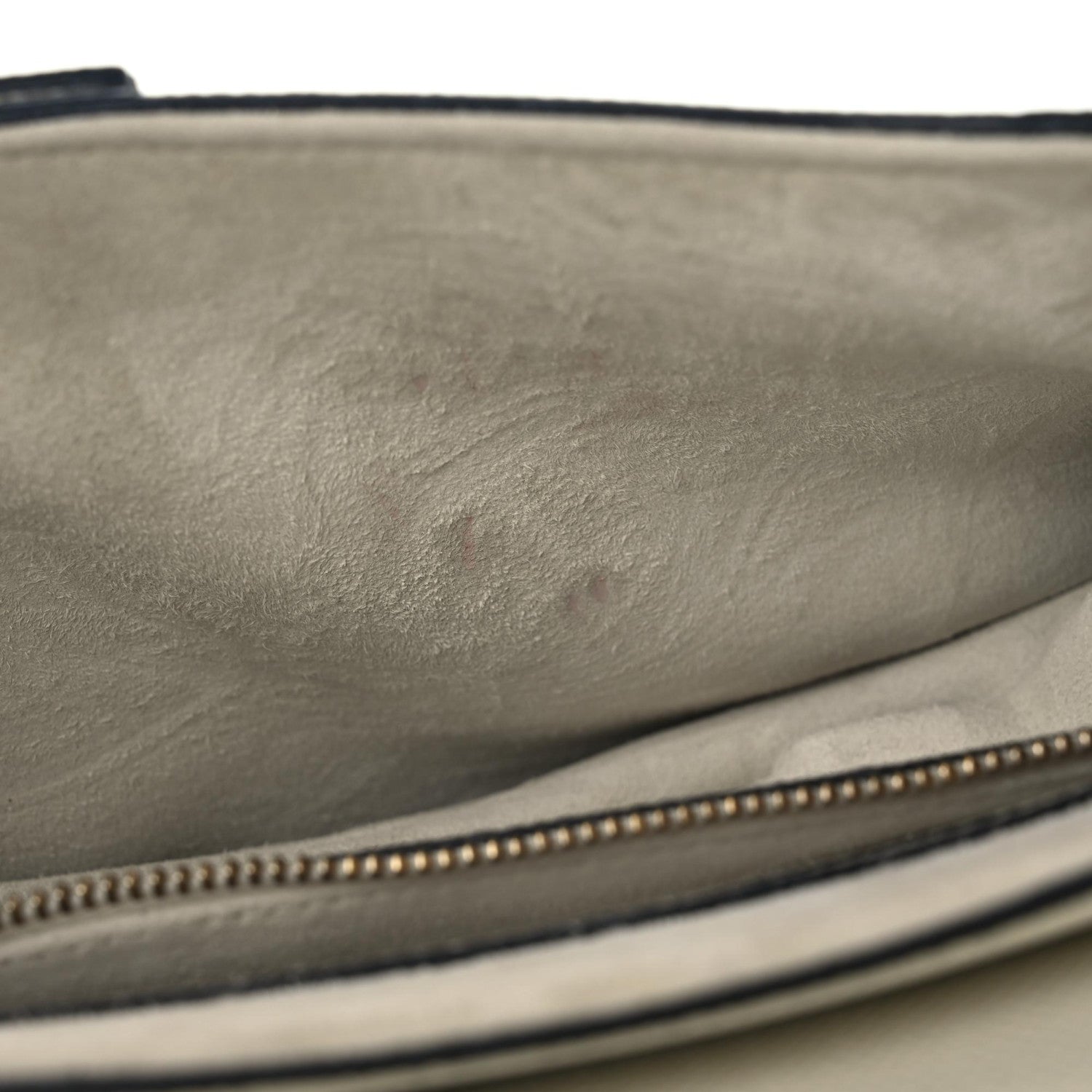 Christian Dior Grained Calfskin Saddle Bag With Strap Latte 17 of 18