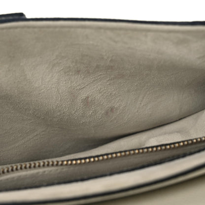 Christian Dior Grained Calfskin Saddle Bag With Strap Latte 17 of 18