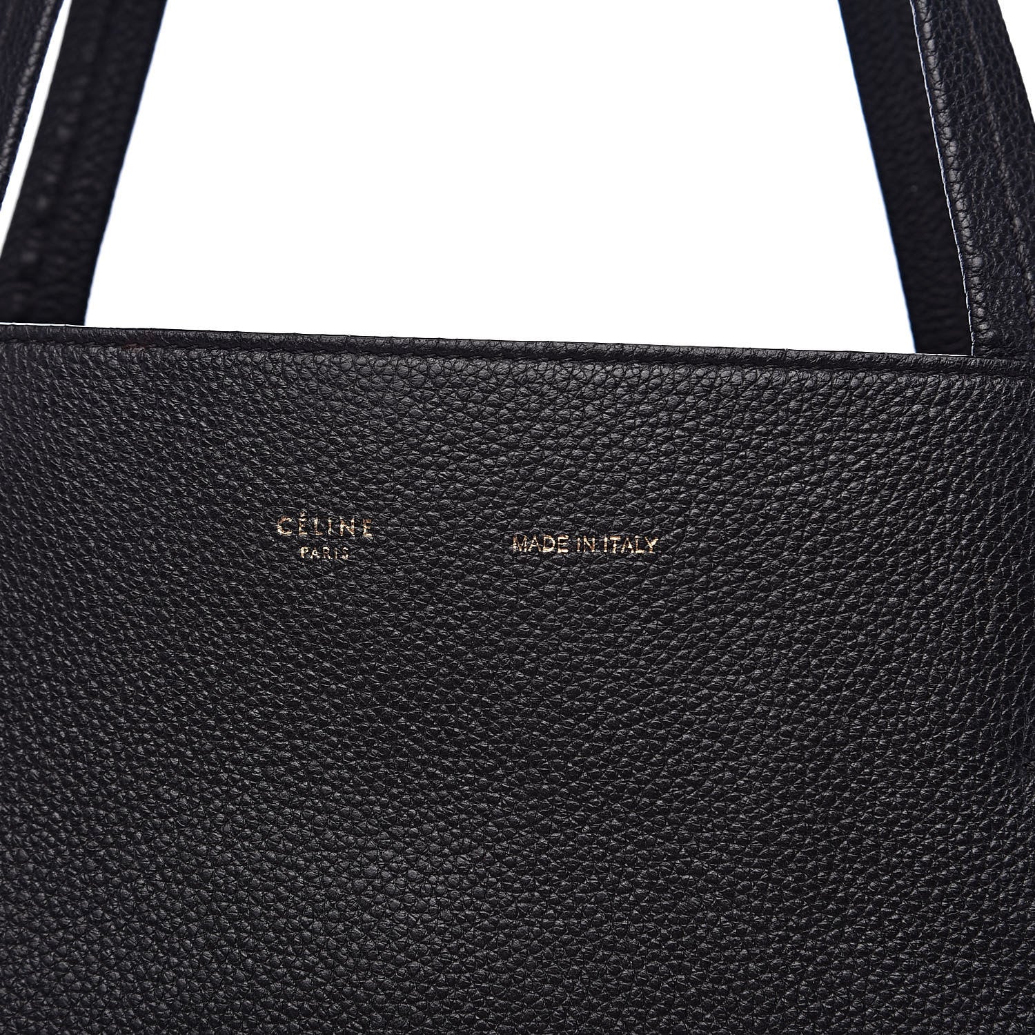Celine Soft Grained Calfskin Medium Cabas Phantom Black 13 of 15