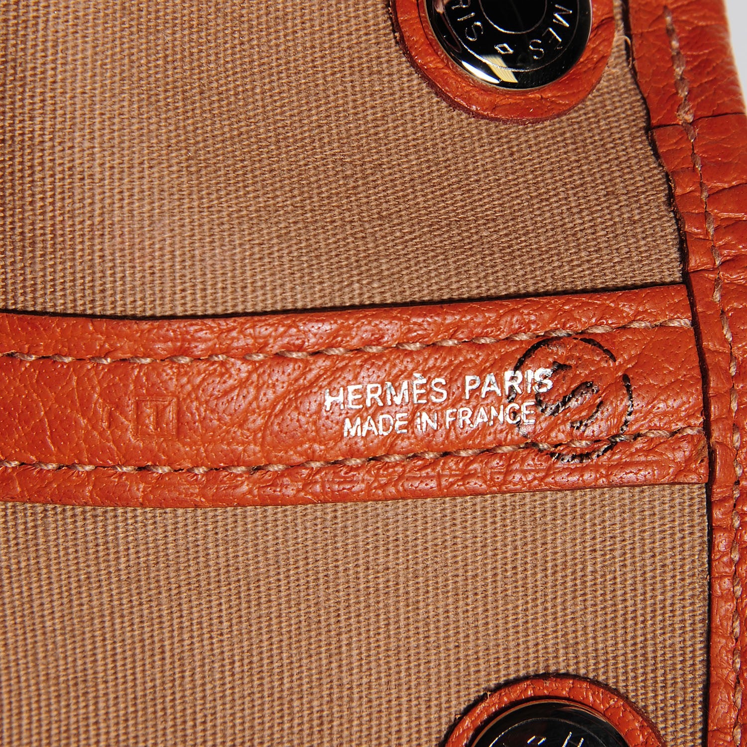 Hermes Toile Negonda Garden Party 30 TPM Orange 12 of 14