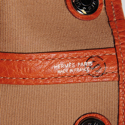 Hermes Toile Negonda Garden Party 30 TPM Orange 12 of 14