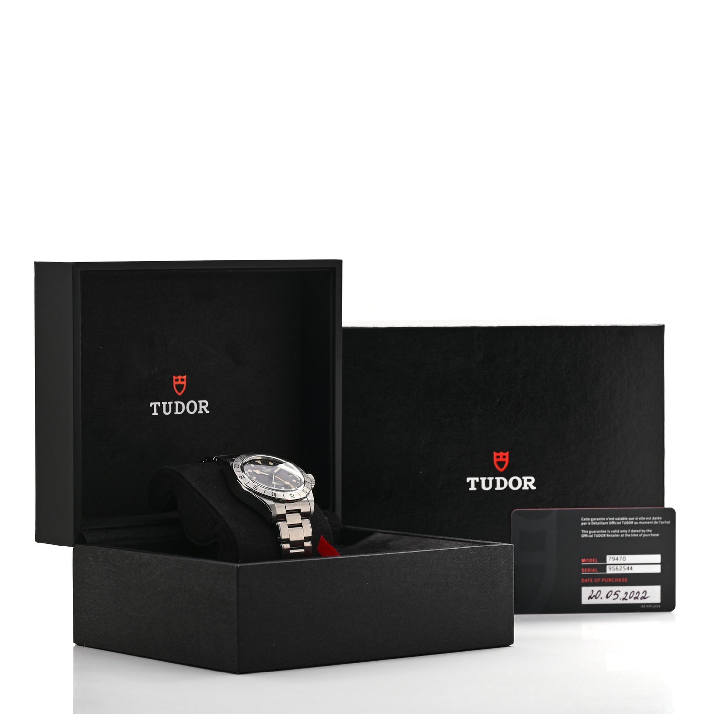Stainless Steel 39mm Black Bay Automatic Watch Black 79470