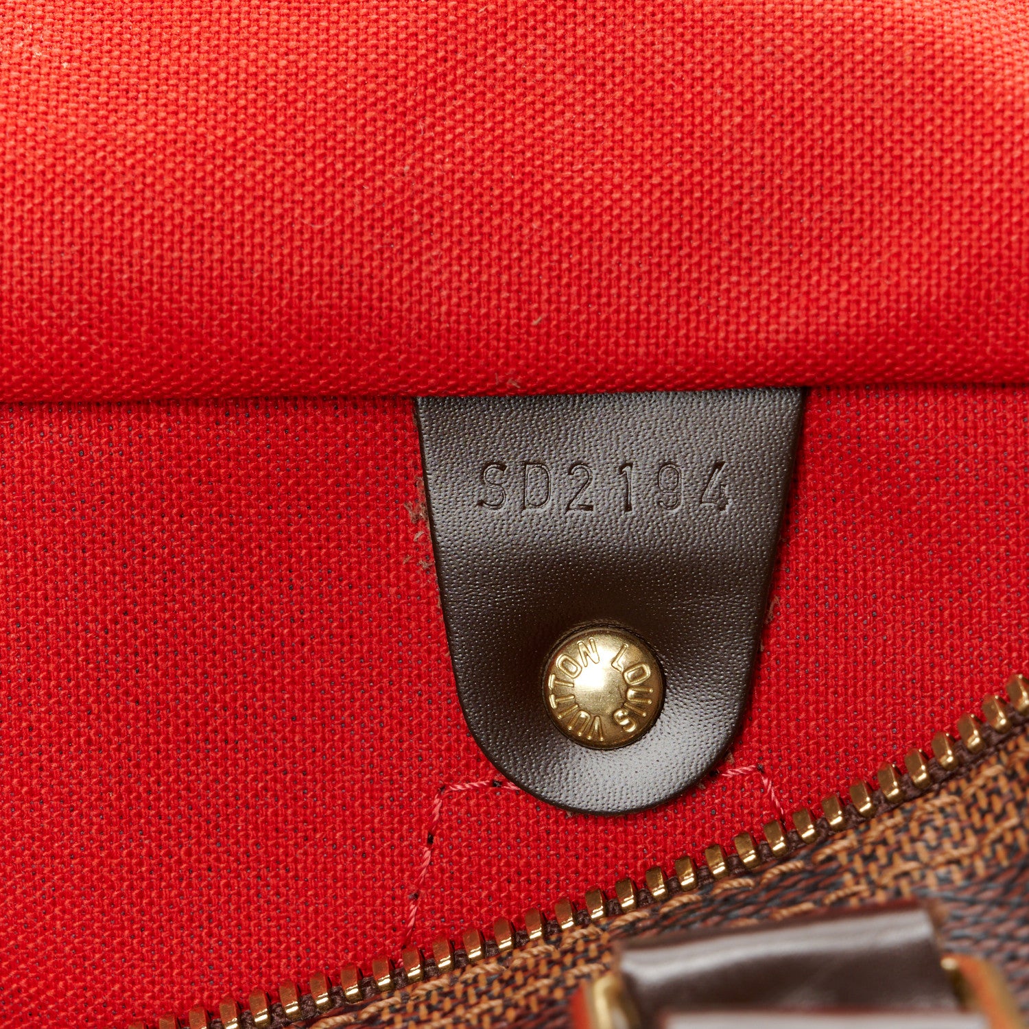 Louis Vuitton Damier Ebene Speedy Bandouliere 25 8 of 13