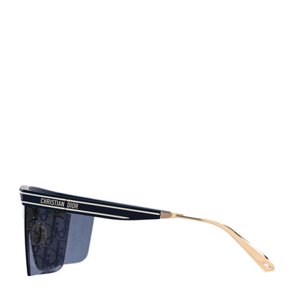 Christian Dior Oblique Diorclub M1U Mask Sunglasses Blue 2 of 8