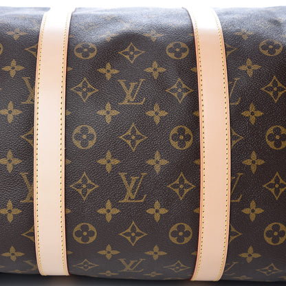 Louis Vuitton Monogram Keepall Bandouliere 55 10 of 13
