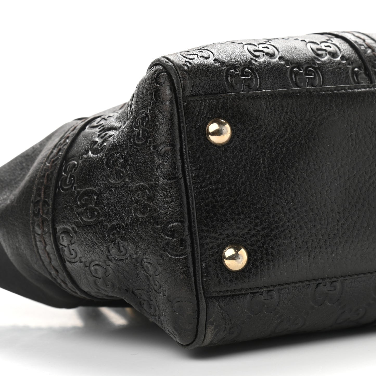 Guccissima Trim Signoria Tote Black