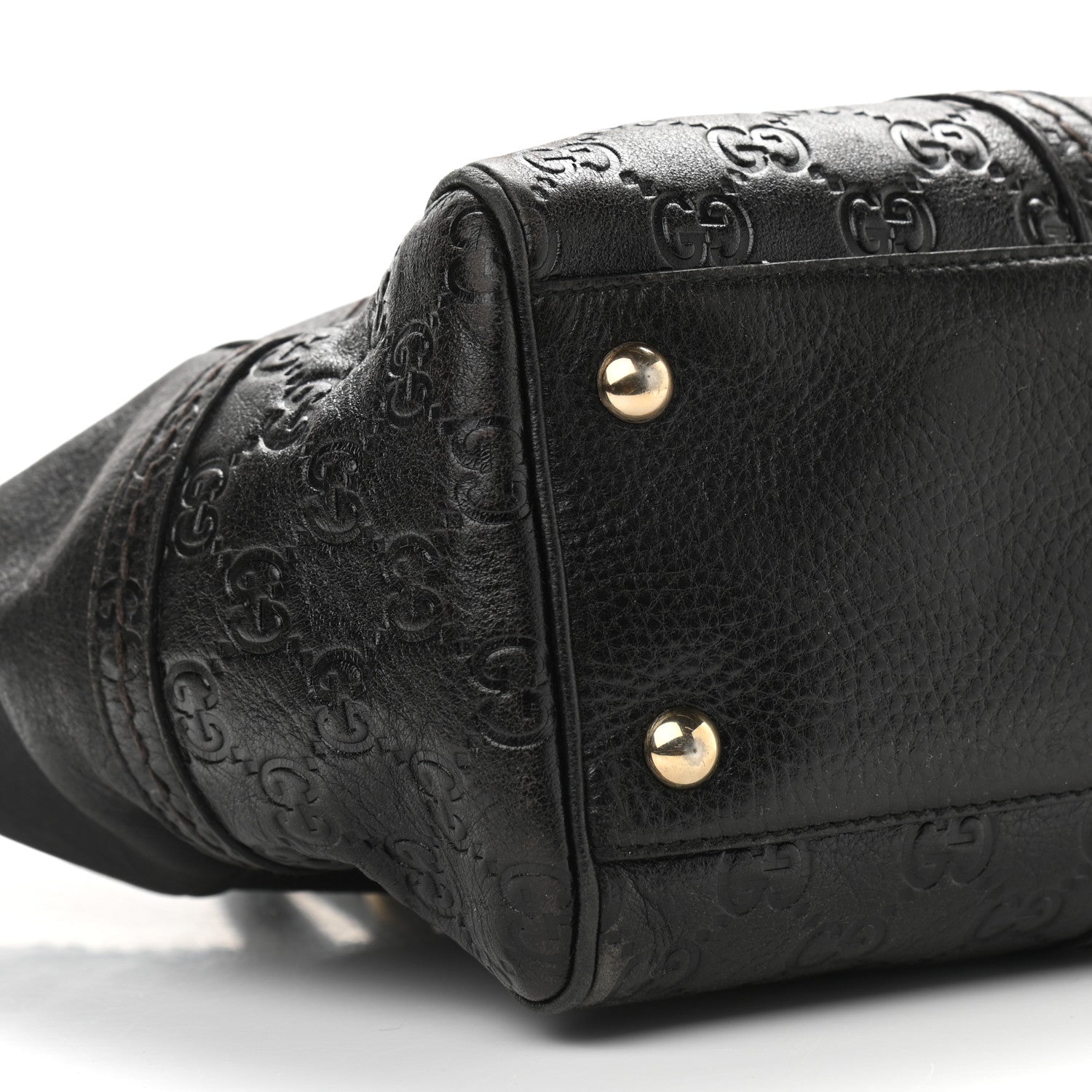 Gucci Guccissima Trim Signoria Tote Black 8 of 16