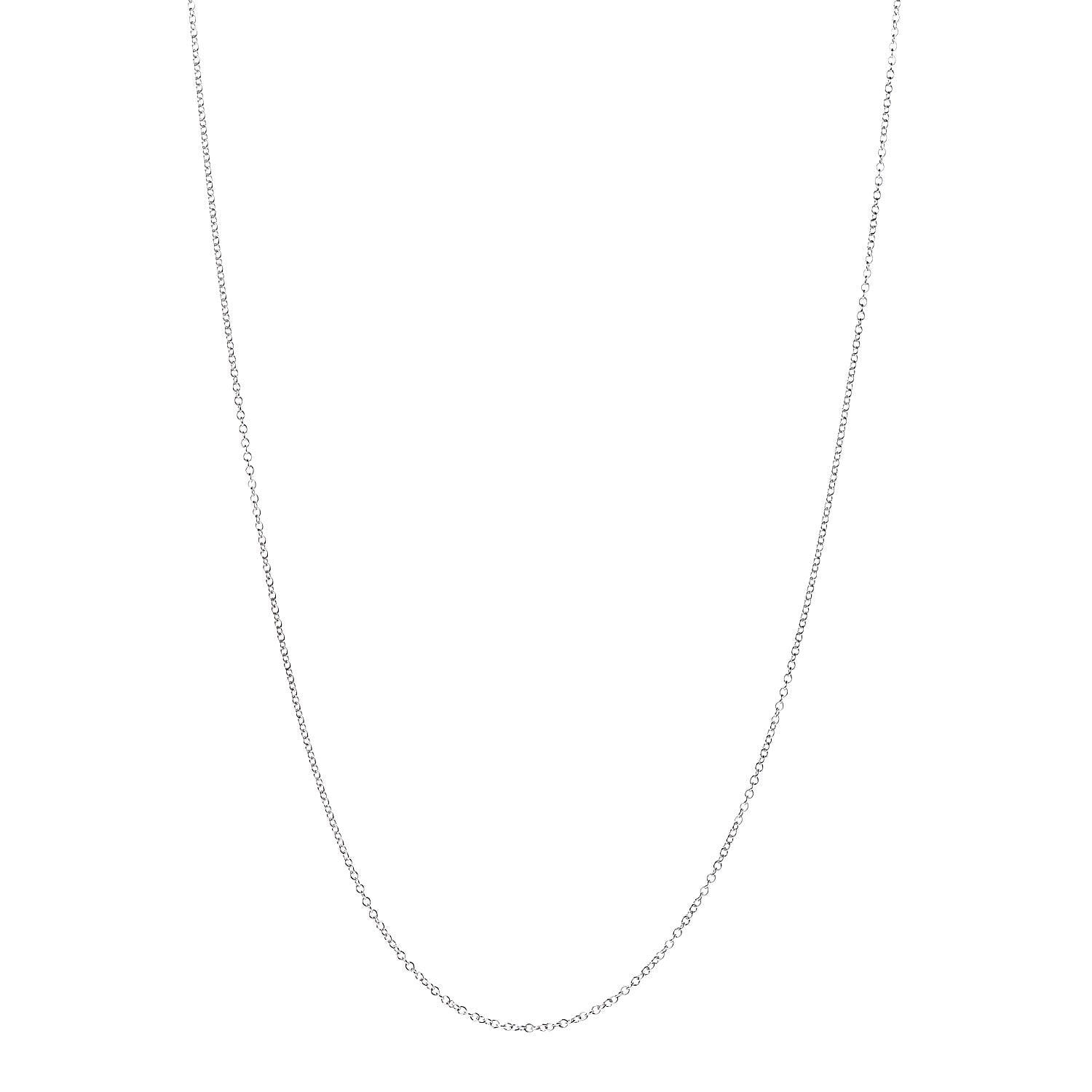 Tiffany Platinum Chain Necklace 16" 1 of 5