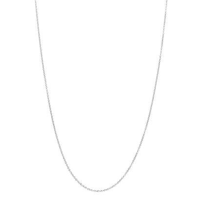 Tiffany Platinum Chain Necklace 16" 1 of 5
