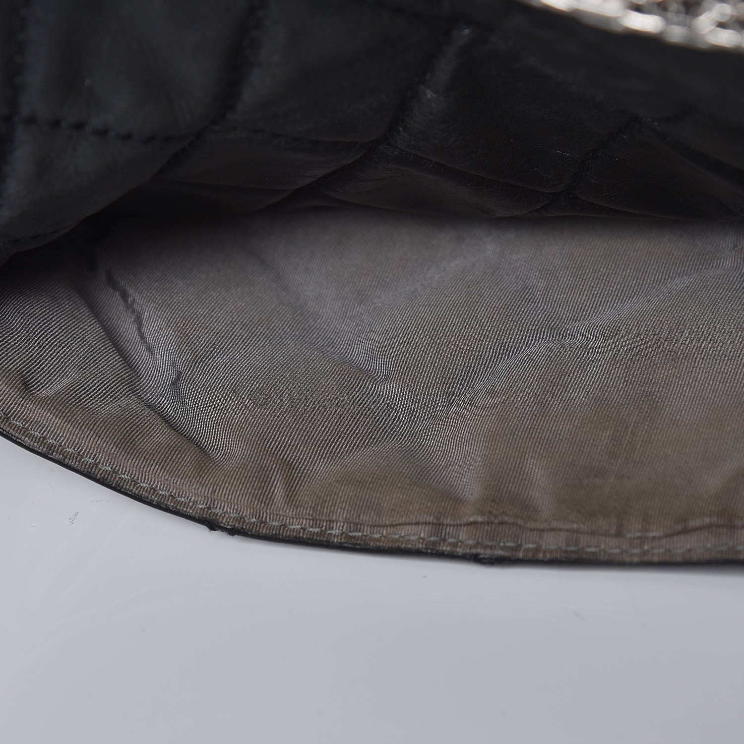 Chanel Aged Calfskin Oversized Reissue Overnight Tote Black 15 of 16