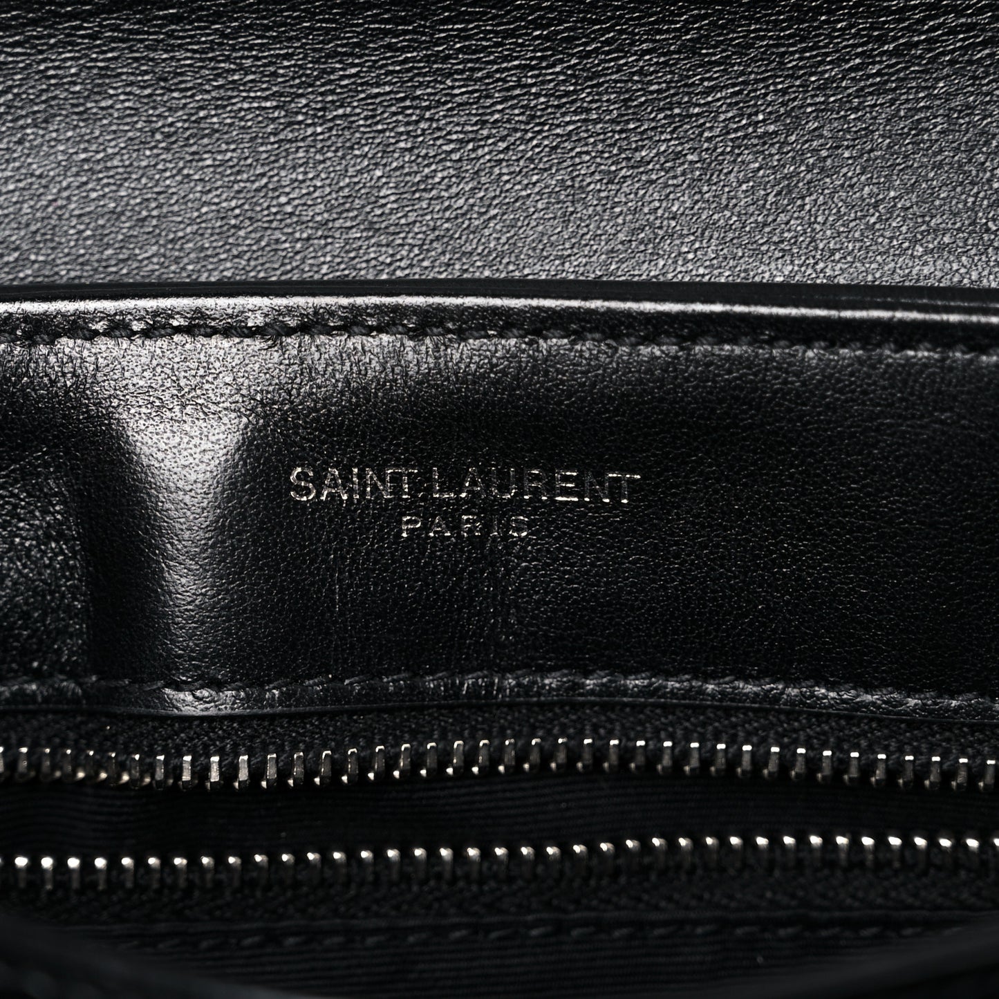 Calfskin Y Quilted Monogram Toy Loulou Crossbody Bag Black