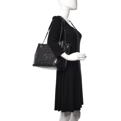 Chanel Caviar Quilted CC Timeless Soft Tote Black 2 of 14