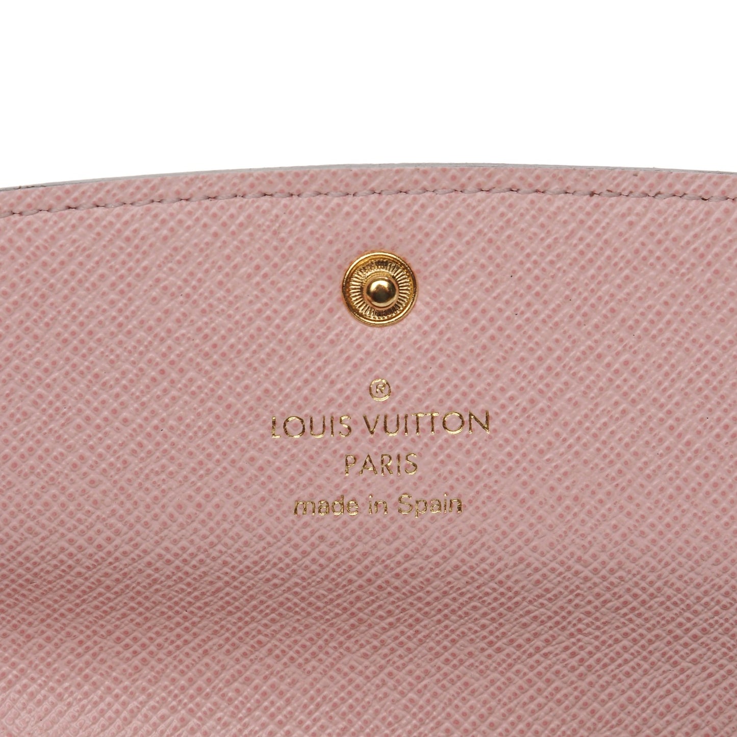 Monogram Emilie Wallet Rose Ballerine