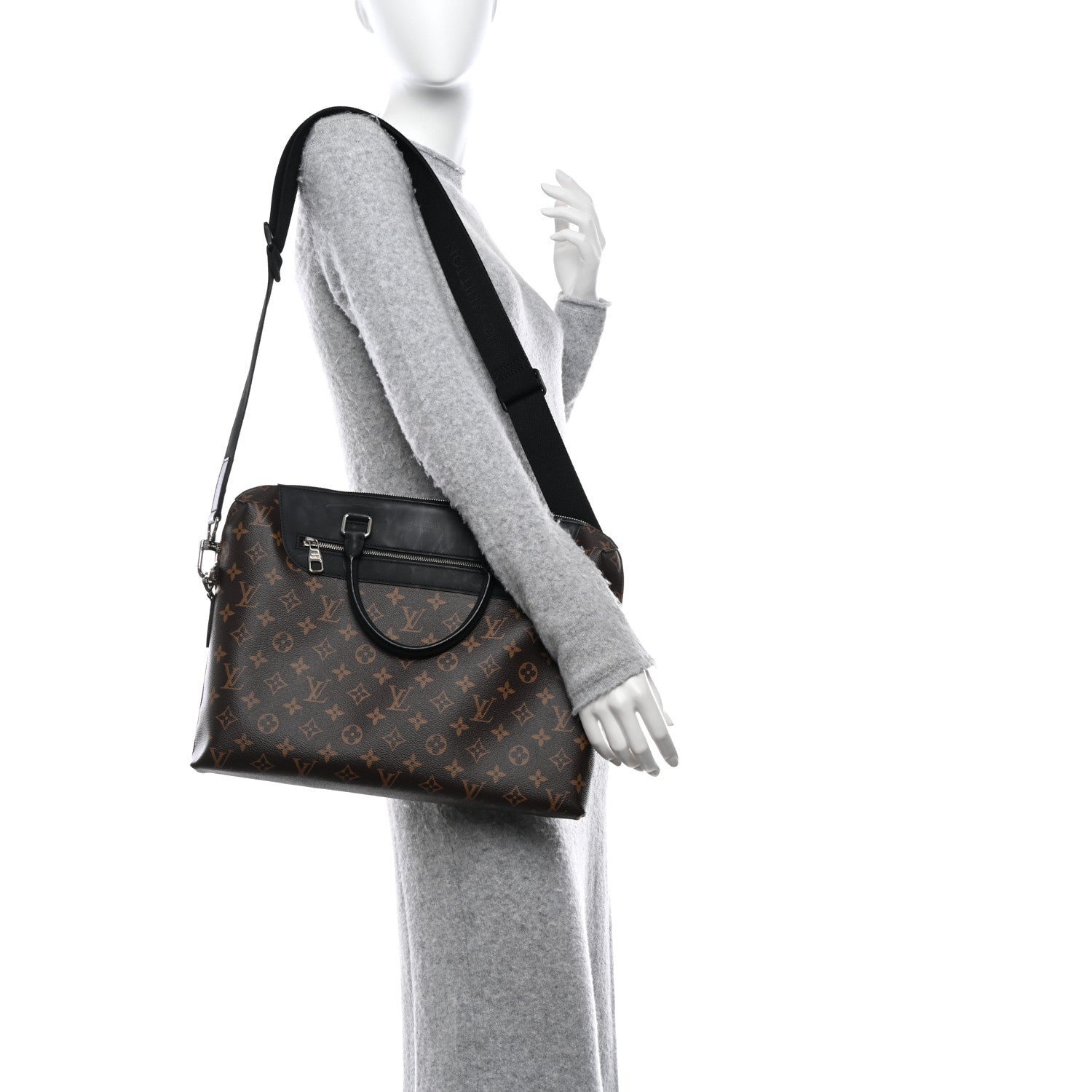 Louis Vuitton Monogram Macassar Porte-Documents Jour 2 of 10