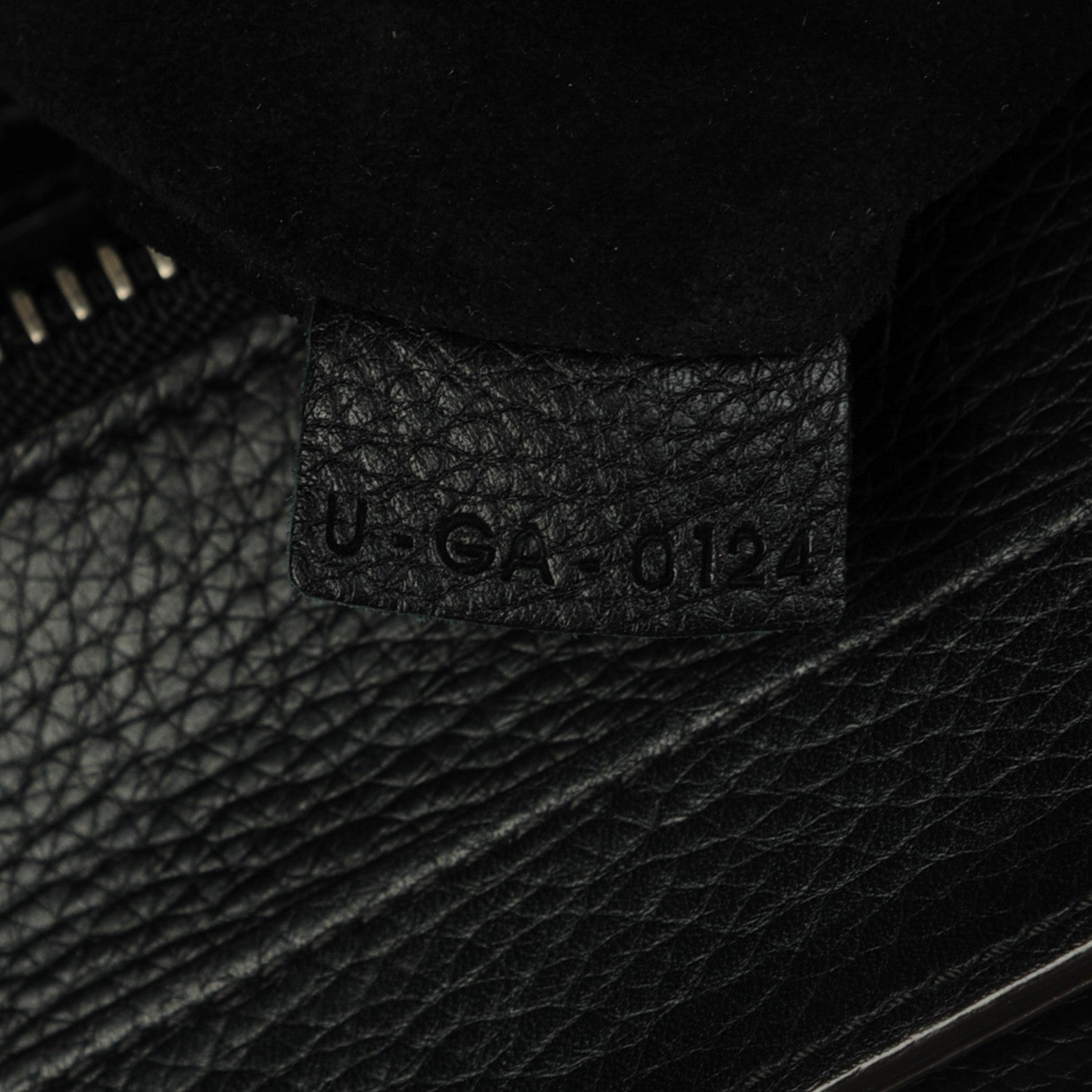 Celine Drummed Calfskin Mini Luggage Black 7 of 9