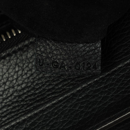 Celine Drummed Calfskin Mini Luggage Black 7 of 9