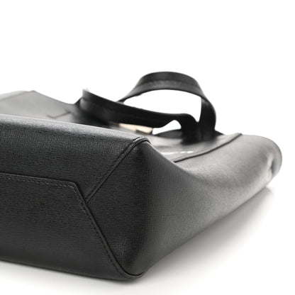 Off-White Calfskin Sculpture Tote Bag Black 8 of 9