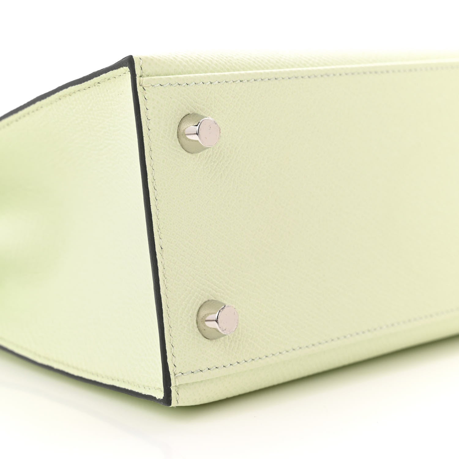 Hermes Epsom Kelly Sellier 25 Vert Fizz 10 of 11