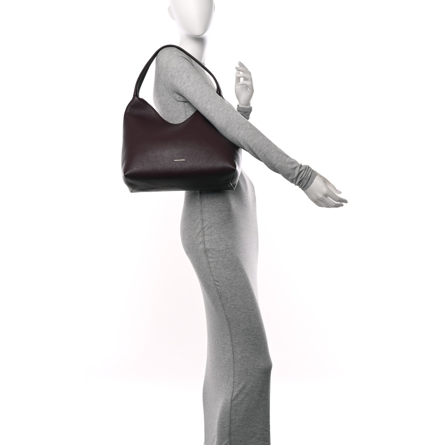 Calfskin Maxi Candy Hobo Bag Plum