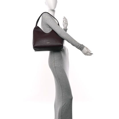 Mansur Gavriel Calfskin Maxi Candy Hobo Bag Plum 2 of 11