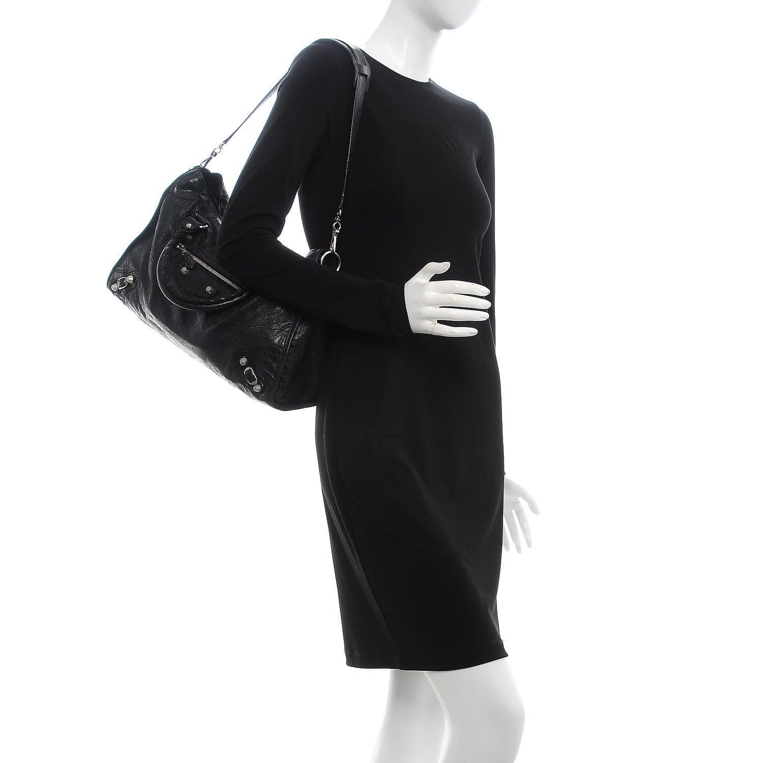 Balenciaga Agneau Giant 12 Silver Hardware City Black 2 of 13