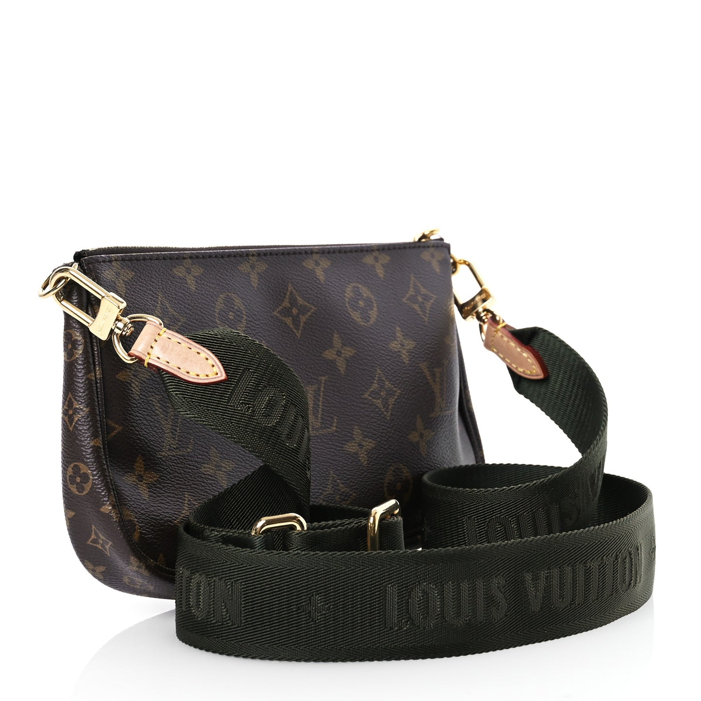 Monogram Multi Pochette Accessories Large Pochette Kaki