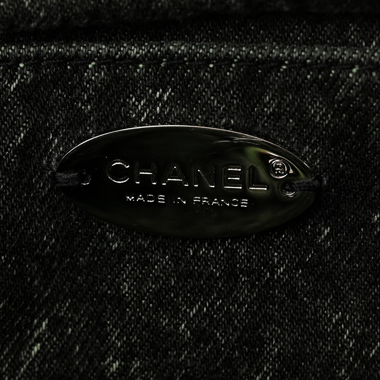 Denim Quilted Denimpression Flap Green Black