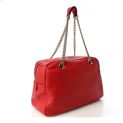 Gucci Cellarius Calfskin Medium Soho Bowler Tabasco 3 of 11