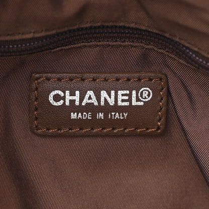 Chanel Nylon Travel Duffle Brown 5 of 11