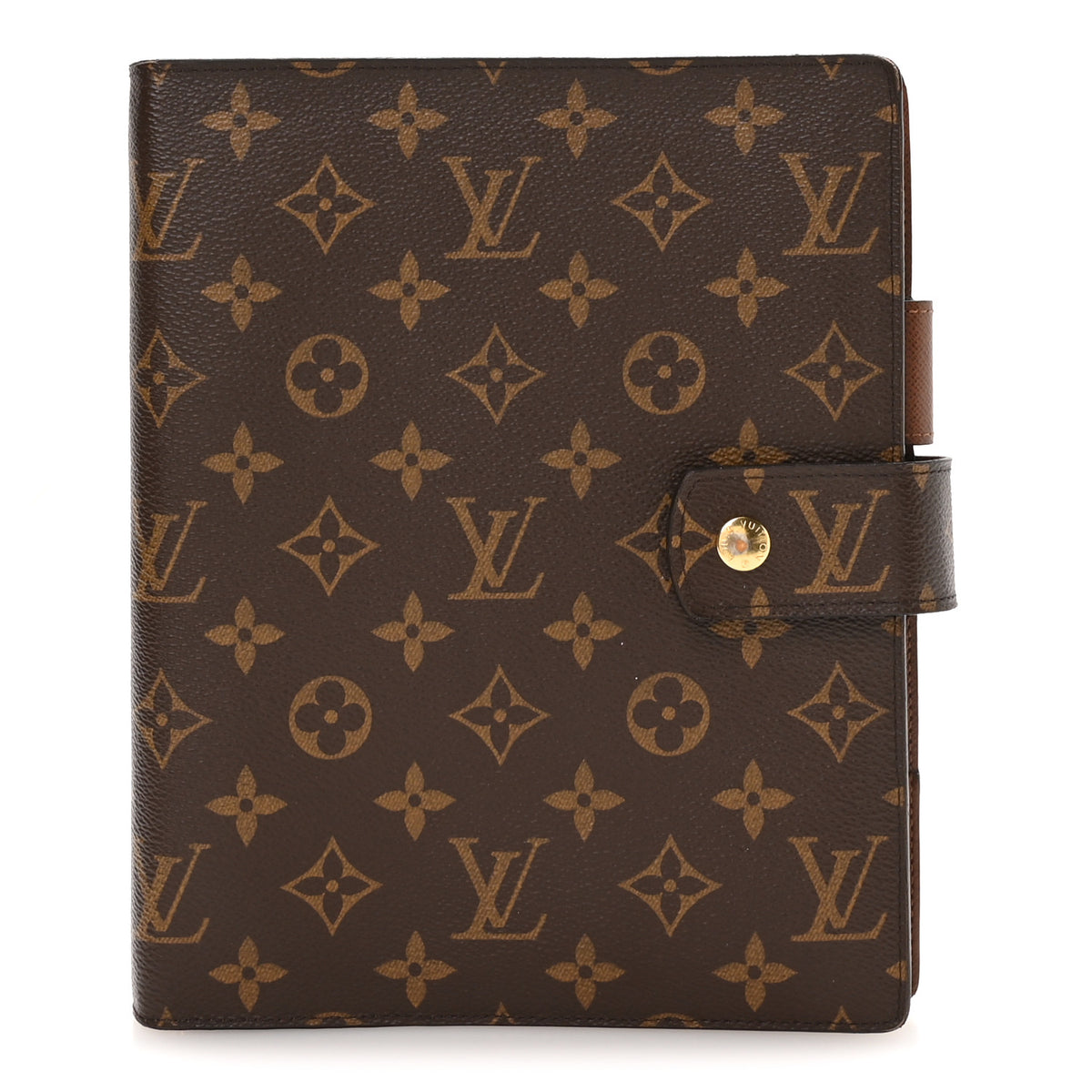 Monogram Large Ring Agenda Cover