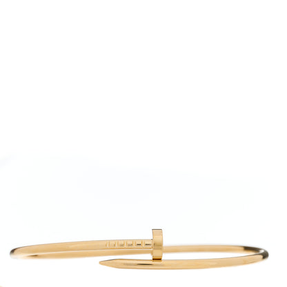 Cartier 18K Yellow Gold Small Juste Un Clou Bracelet 17 1 of 4