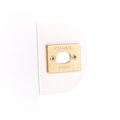 Chanel Caviar Quilted Small CC You Flap White 6 of 12