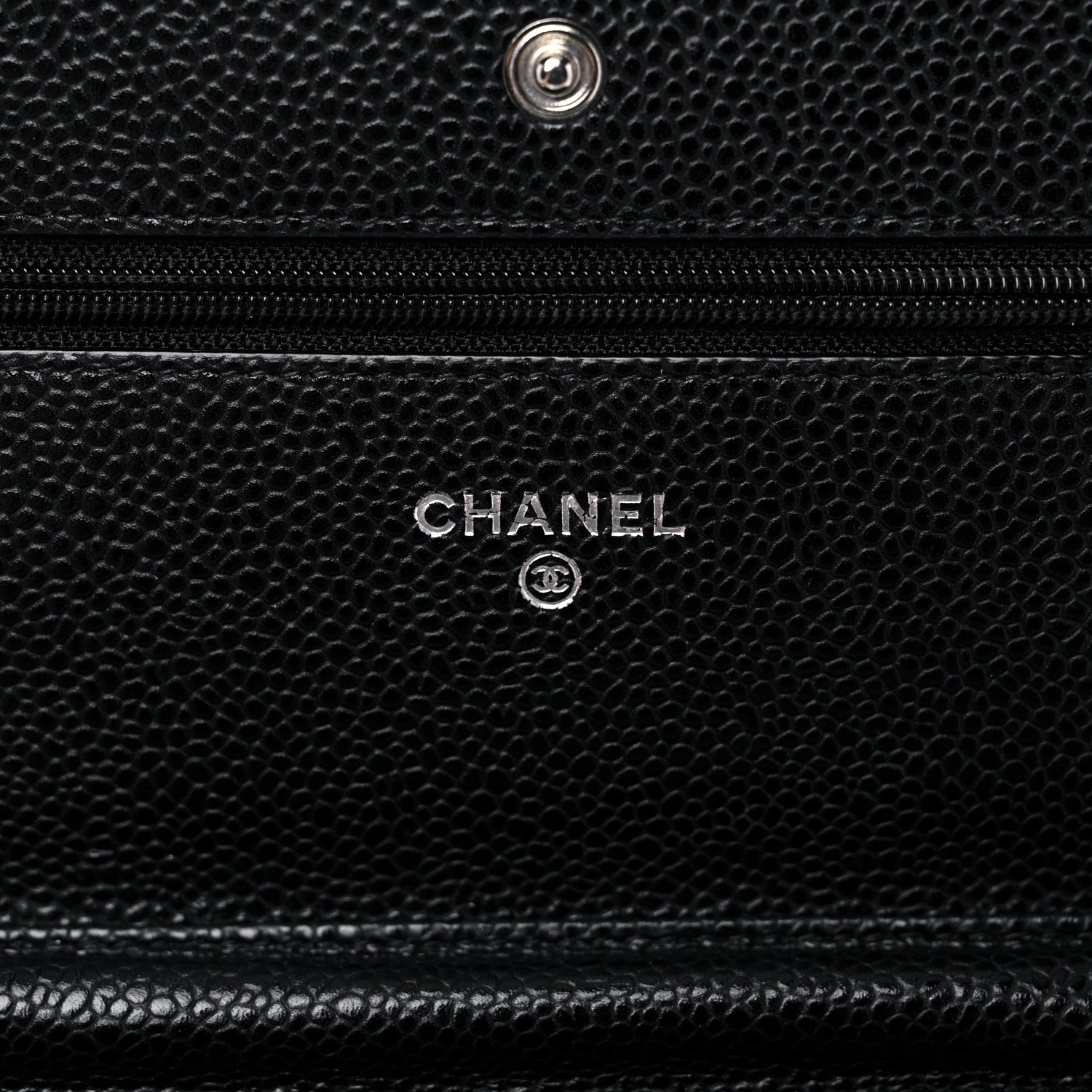 Chanel Caviar Quilted Wallet On Chain WOC Black 6 of 11