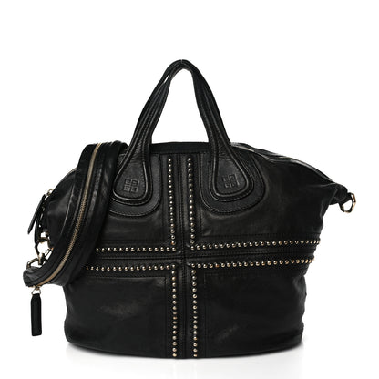 Givenchy Lambskin Studded Medium Nightingale Black 1 of 16