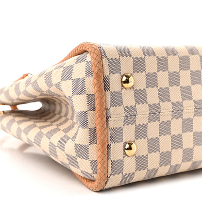 Louis Vuitton Damier Azur Propriano Rose Ballerine 9 of 10