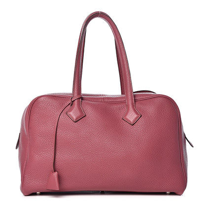 Hermes Taurillon Clemence Victoria II 35 Bois de Rose 1 of 13