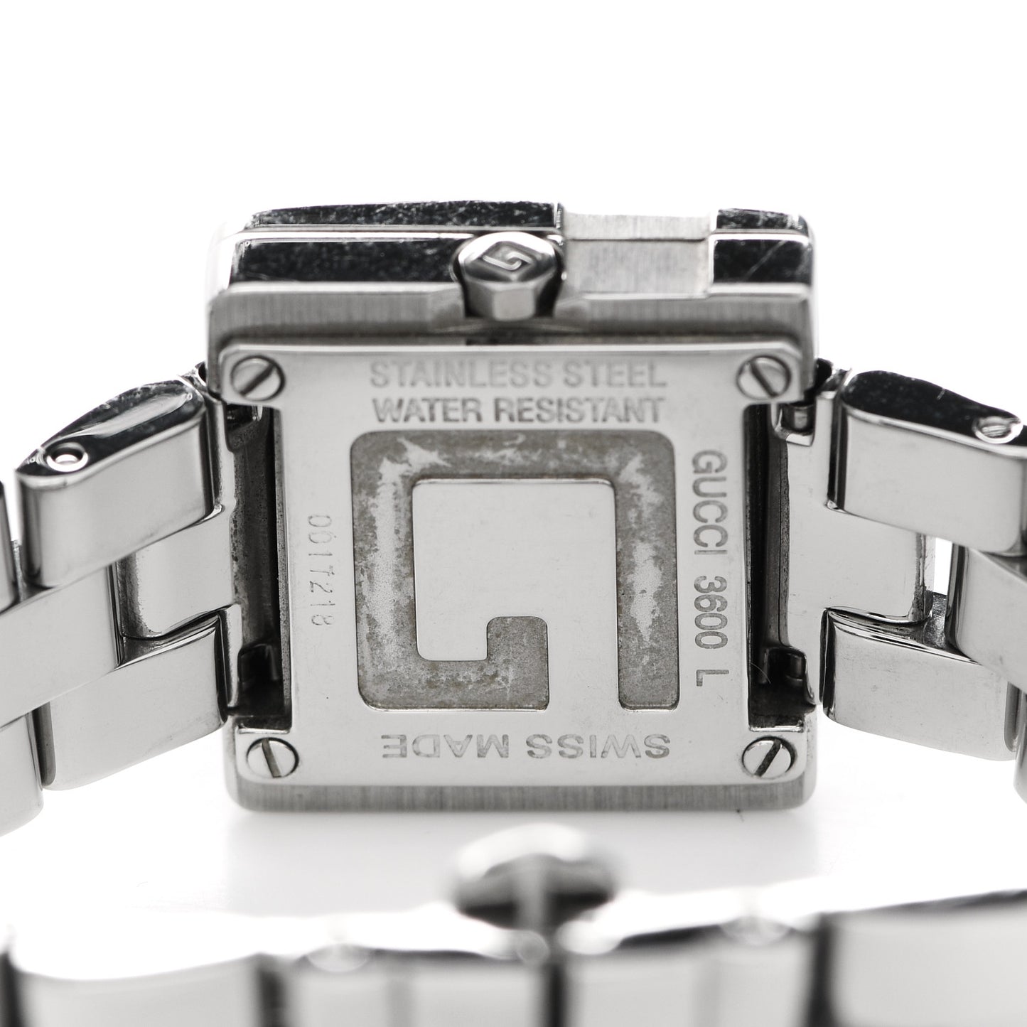 Stainless Steel 23mm 3600L Quartz Watch Black