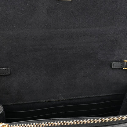 Fendi Vitello Flamingo Tube Wallet on Chain Black 11 of 14